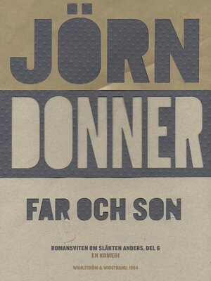 cover image of Far och son